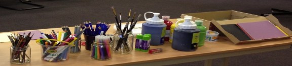 art therapy materials